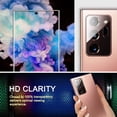 thumbnail image 7 of [2 Pack] Camera Lens Protector For Samsung Galaxy Note 20 Ultra 5G 6.9 inch, Tempered Glass Protector Ultra Thin High Definition Bubble-Free Anti-Scratch Fingerprint, Clear, 7 of 7