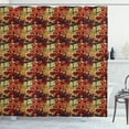 thumbnail image 1 of Ambesonne Fall Leaves Shower Curtain, Repeated Floral Art, 69"Wx75"L, Multicolor, 1 of 3