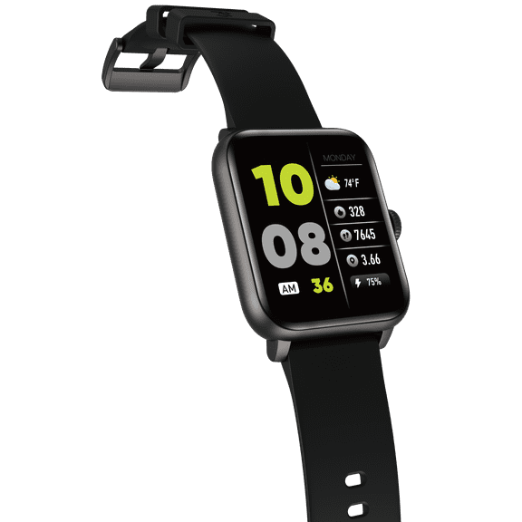 Open Box 3Plus Vibe Fit Smartwatch with Bluetooth Calling/ 1.83" Display/ 50+ Workout Modes/ IOS and Android