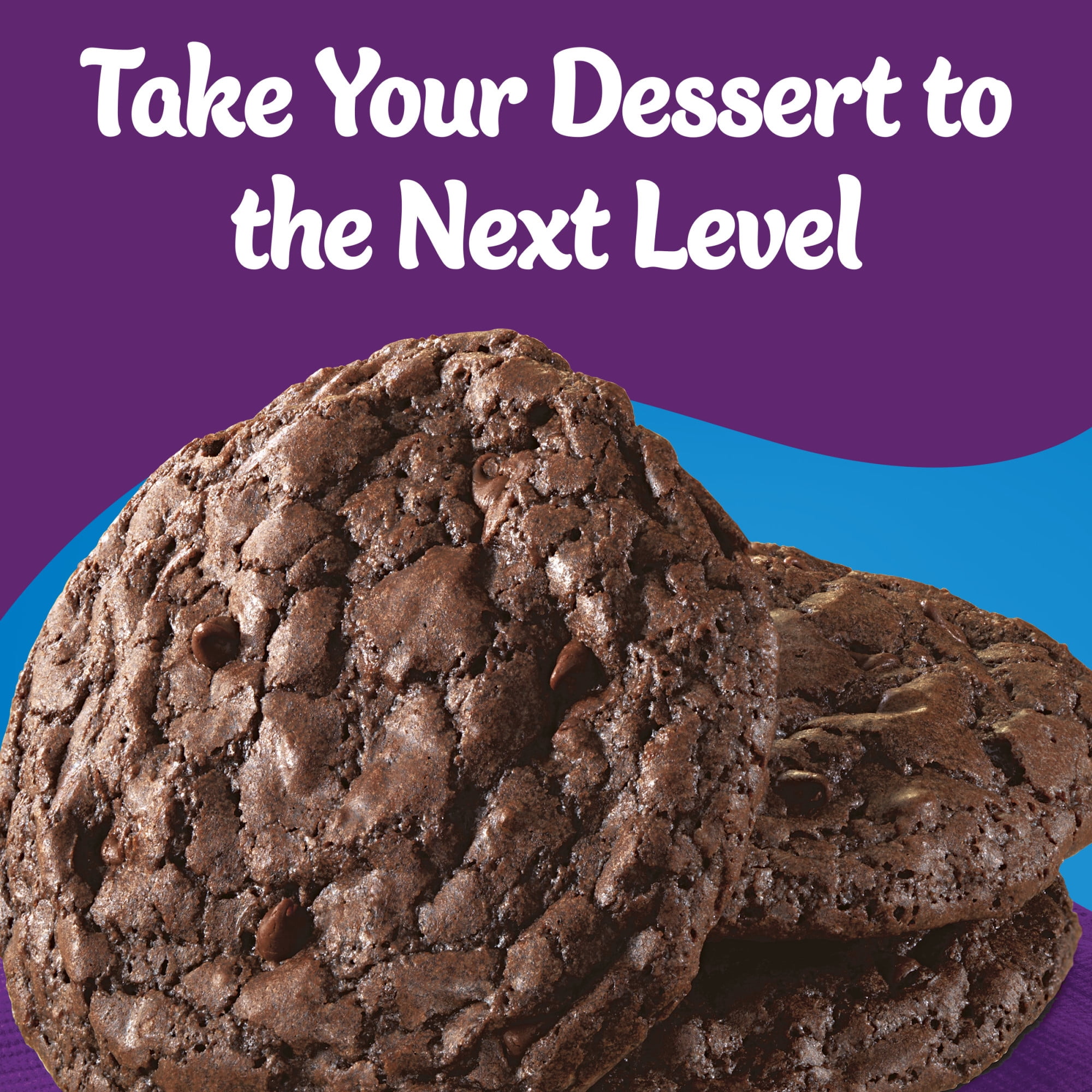 (2 pack) Pillsbury Dark Chocolate Brownie Mix, 18.4 oz Box