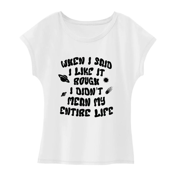 Camiseta para mujer con cuello redondo, ropa, disfraz, camiseta básica para deportes de viaje XL