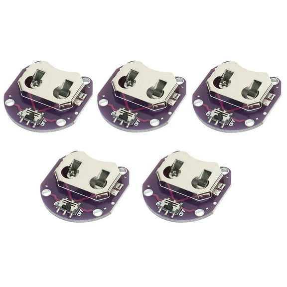 5X Coin Cell Battery Holder CR2032 Battery Mount Module for