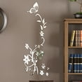 thumbnail image 4 of 3D Modern DIY Flower Acrylic Wall Art Sticker Contemporary Home Decoration Design for Interior Spaces, 4 of 5