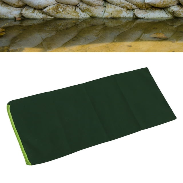Flood Water Barrier Flood Prevention Bag Flood Protection Sand Bags 5PCS Flood Barriers Thickened Reusable Zipper Organic Silicone Flood Protection Sand Bags For Home Garage Doors