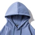 thumbnail image 2 of LEEy-world Hoodies for Men Hoodie-Ultrasoft Breathable & Odor-Resistant - Nxtstop Travleisure - Comfortable Organic Cotton Travel Sweatshirt Blue,4XL, 2 of 4