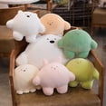 thumbnail image 3 of 9" Soft Plush Rabbit Toy - Cylindrical Body Pillow for Kids, Cute Stuffed Animal for Bedding & Nap Time, 3 of 4