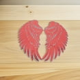 thumbnail image 4 of WRISTBIQUE 2Pairs Decorative Red Sequin Wing Patches Iron on Fabric Applique for Jackets Jeans, 4 of 7
