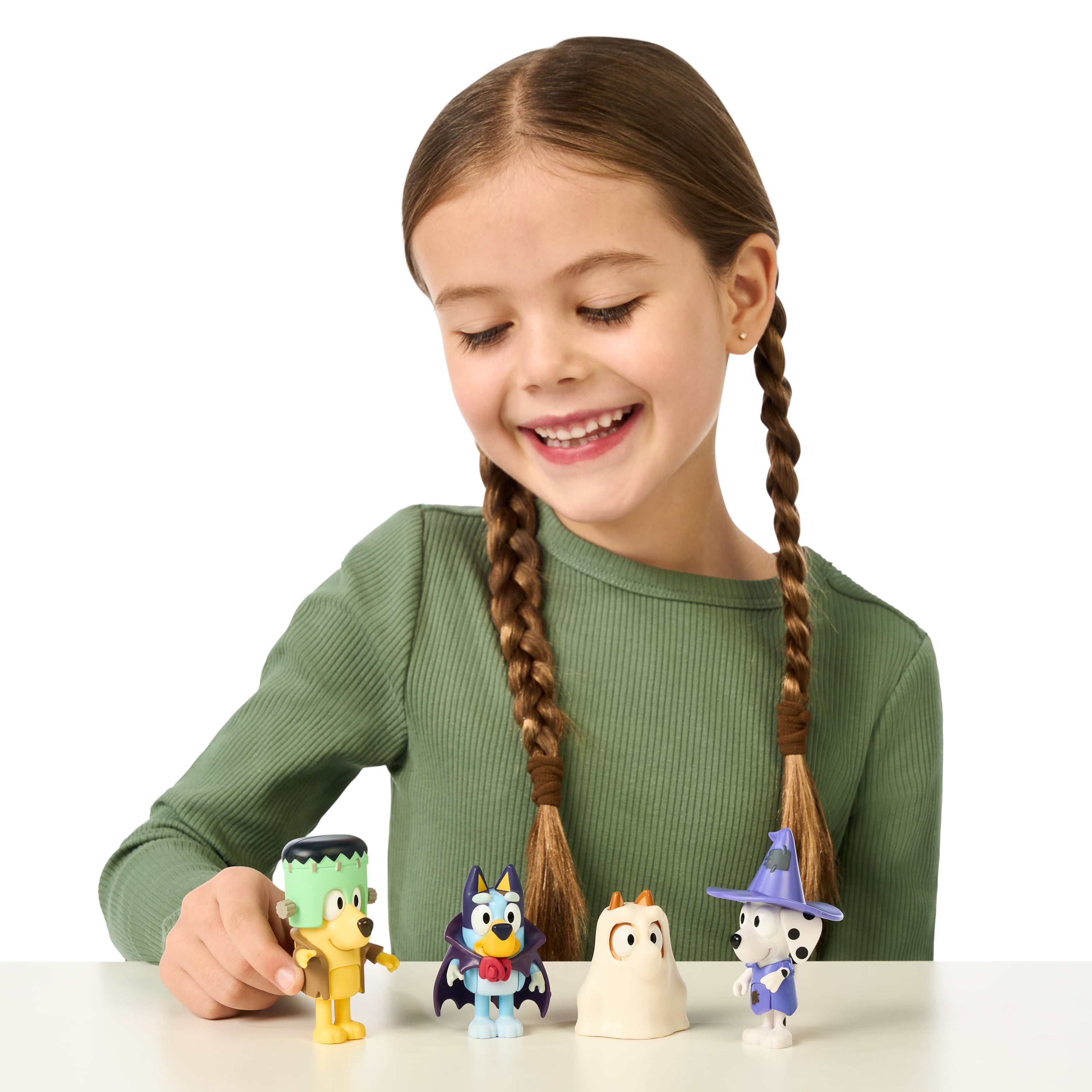 BLUEY COSTUME PARTY FIGURE 4PK