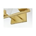 thumbnail image 4 of Living District Merrick 4 Light Brass And Clear Bath Sconce, 4 of 6