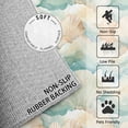 thumbnail image 2 of 2x3 Rug, Seashell Door Mat, Sea Ocean Animal Rug, Kids Rugs for Entryway, Washable & Non Slip & Soft Low Pile Small Carpet, Indoor Doormat, Seashell Home Decor & Gifts, 2 of 7