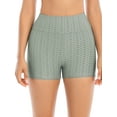 thumbnail image 4 of FANNYC Women's Yoga Shorts High Waist Abdomen Control Hip-Up Sports Shorts Sexy Fashion Hot Pants Workout Gym Biker Shorts Fitness Yoga Pants, 4 of 7