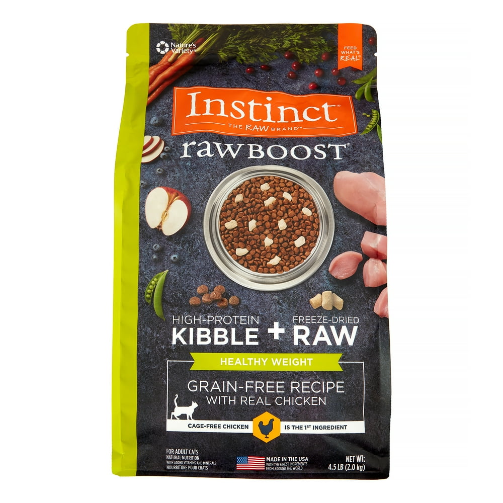 Instinct Raw Boost Healthy Weight GrainFree Recipe with Real Chicken