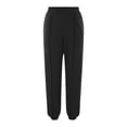 thumbnail image 3 of Women's Sports Pants Loose Casual High Waisted Exercise Straps Bottom Jogging Pants, 3 of 4