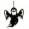 thumbnail image 4 of Luces LED para ventana de Halloween, decoración de ventana iluminada de Halloween, adorno navideño colgante iluminado para mesa, chimenea, hogar Estilo F, 4 of 8