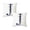 A408 J 18x18" 2Pack, variant on 2Pcs Throw Pillow Covers Alphabet Decorative Pillow Letter Flowers Cushion Covers, Square Pillow Protectors For Sofa Couch Bedroom Car Chair Home Pillow Case, 18 X 18 Inch