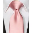 thumbnail image 4 of HSHDLDF Solid Tie Satin Ties Mens Pure Color Necktie, 4 of 7