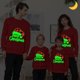 thumbnail image 3 of Camisetas familiares a juego de Navidad, gorro luminoso de Feliz Navidad, sudadera familiar, 3 of 4