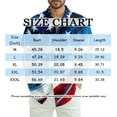thumbnail image 3 of JGNGSHN Men's Patriotic American Flag Shirt 4th of July Button Down Short Sleeve Independence Day Shirt USA Stars and Stripes Summer Beach Vacation Top, 3 of 6