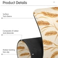 thumbnail image 4 of Yayeee Faucet Mat for Kitchen Sink 30" Diatomite Long Splash Guard Pad, Wheat Ears Pattern, 2 Pack, 4 of 7