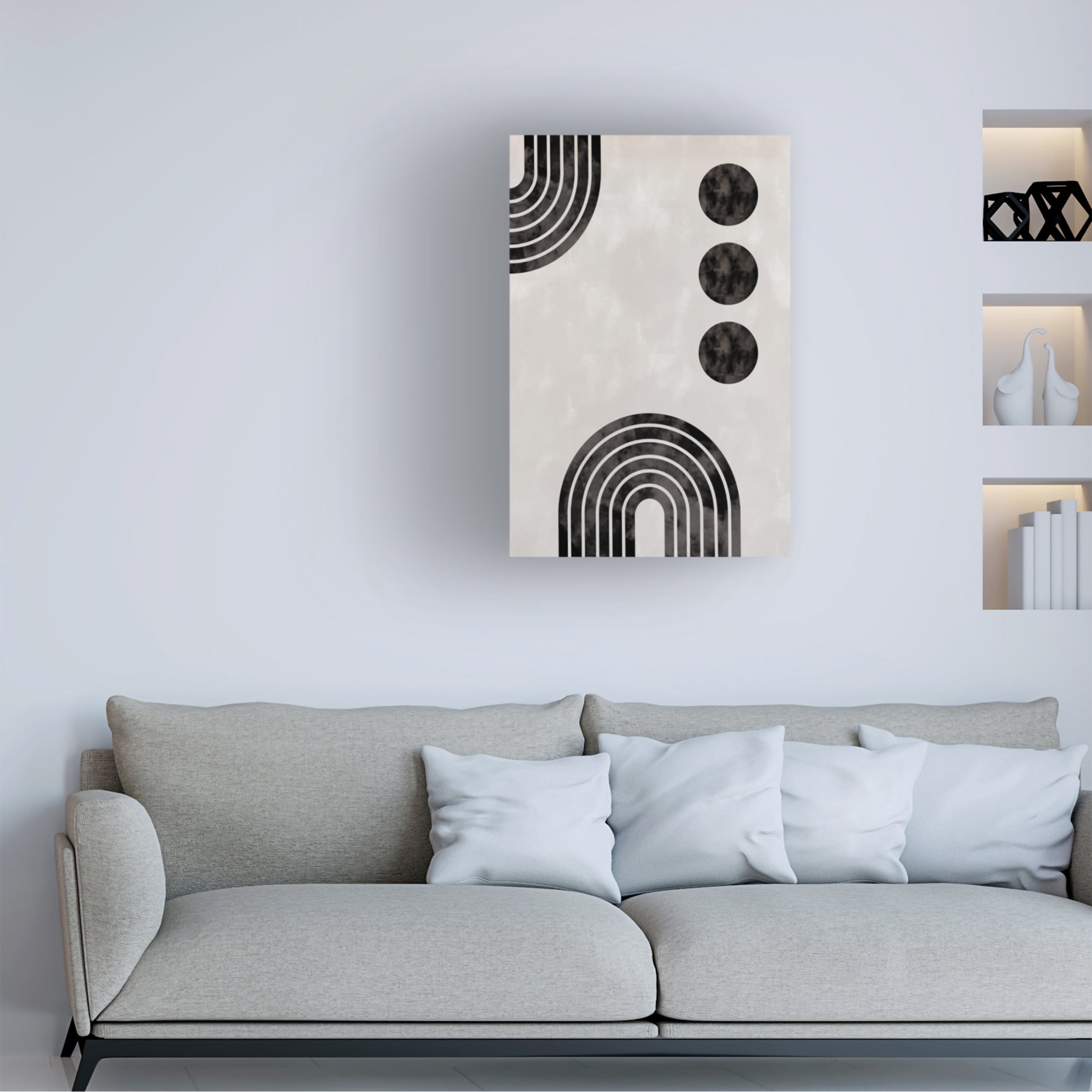 Trademark Fine Art Pictufy Studio Arch Drops 001 Canvas Wall Art