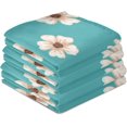 thumbnail image 4 of SKYSONIC Kitchen Dish & Tea Towel Beigen Flowers Reusable Cloths for Cooking and Drying Dishes for Home Kitchen Cleaning, 28x18in-1PC, 4 of 7
