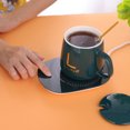 thumbnail image 4 of Eléctrico Posavasos con sensor de gravedad para taza con USB de 55 gradosalfombrilla calentadora para taza (verde) Ndcxsfigh Nuevos Originales, 4 of 7