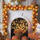 thumbnail image 3 of Guirnalda de luces LED de hojas de arce de 3 m y 20 LED con hojas de otoño falsas, guirnalda de hadas para Navidad, Acción de Gracias, fiesta de Halloween, decoración del hogar, 3 of 6