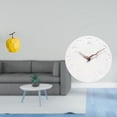 thumbnail image 2 of Reloj de pared artístico con forma de fruta de , escultura decorativa para el hogar, redondo, silencioso, sin , regalo hecho a mano, ge, 2 of 8
