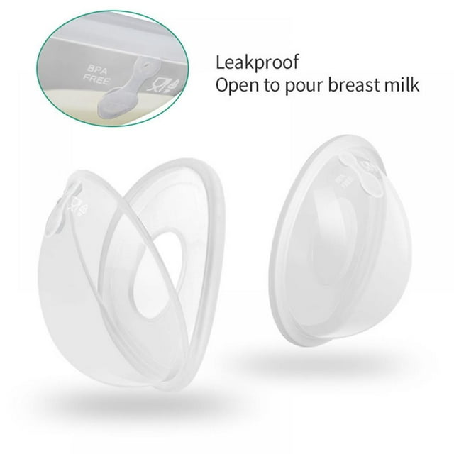 Breast Shell & Milk Catcher for Breastfeeding Relief (2 in 1) Protect Cracked, Sore,