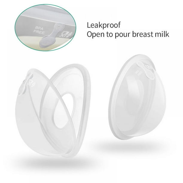 Savlot Breast Milk Collector Breast Shells Reusable Milk Catcher BPA