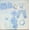 Off-White / Blue, variant on Giraffe pink-blue new-born-0-to-3-month outfits for babies and newborns, toddlers, and children with a set of 10 pieces
