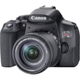 thumbnail image 2 of Camera Bundle for Canon EOS Rebel T8i DSLR Camera with EF-S 18-55mm f/4-5.6 IS STM with Accessories (64GB, Extra battery, Travel Charger, and More), 2 of 5