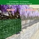 thumbnail image 3 of Valla de Plantas de seto artificial ANGGREK Decoración de Pared de Hojas verdes 0,5 x 1 metro, 3 of 7