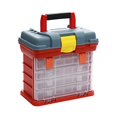 thumbnail image 1 of Caja de herramientas desmontable con 4 capas y 72 compartimentos Puede colocar tornillos, tuercas y llaves Capacidad S Como se muestra, Como se muestra, 1 of 5