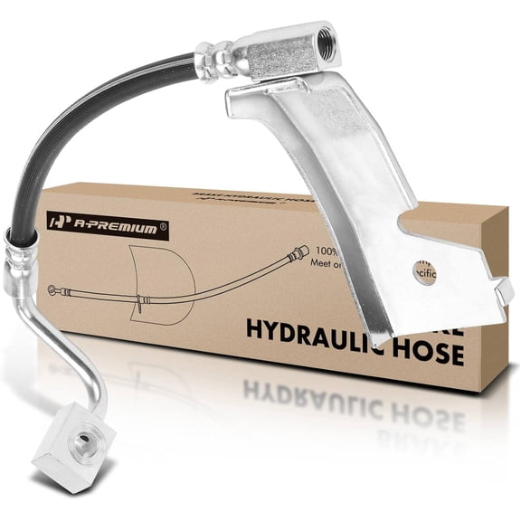 A-Premium Rear Passenger Brake Hydraulic Hose Compatible with Select Ford Models - For Mustang 1994-1995 - Replace# F4ZZ2A442A