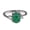 Green, variant on Christmas Gifts Rings Rings for Women Valentine's Day Gifts Opal Ring Round Opal Purple Stone Hand Jewelry Fashion Jewelry Ring