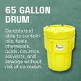 thumbnail image 2 of ENPAC 65-Gallon Emergency Response Universal Spill KIT (Includes Drum, Granular Absorbent, Pads, Pillows, Socks, Disposal Bag, & Safety Equipment) - OSHA, UN, & DOT Compliant, 2 of 6