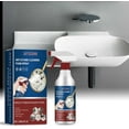 thumbnail image 4 of Bathroom Cleaner Spray, Stain Remover for Porcelain and Tiles, Foam Formula Removes Soap Scum, Scale, and Grime, Wide Use on Surfaces Like Sink and Toilet Angles, Easy Spray and Wipe, 4 fl oz, 4 of 9