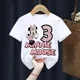 thumbnail image 5 of Camisetas de algodón de Disney con números 1 a 12 de Kawaii, ropa de dibujos animados de anime para niños y niñas, camiseta de verano para niños de Minnie Mouse, 5 of 5