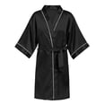 thumbnail image 4 of JOANKDMI Girls Satin Robe Silky Kimono Bathrobe for Kids Sleepwear Soft Nightgown Spa Robes with Tie Belt Loungewear Outfits for Flower Girl Wedding Birthday Party Nightwear, 4 of 8