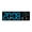 Blue, variant on Multifunctional Modern Clock Featuring Night Light LED Display Temperature Sensors