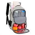 thumbnail image 4 of Mochila Oxford para Almuerzo Almacenamiento Impermeable Accesorios para Exteriores (gris Claro), 4 of 9