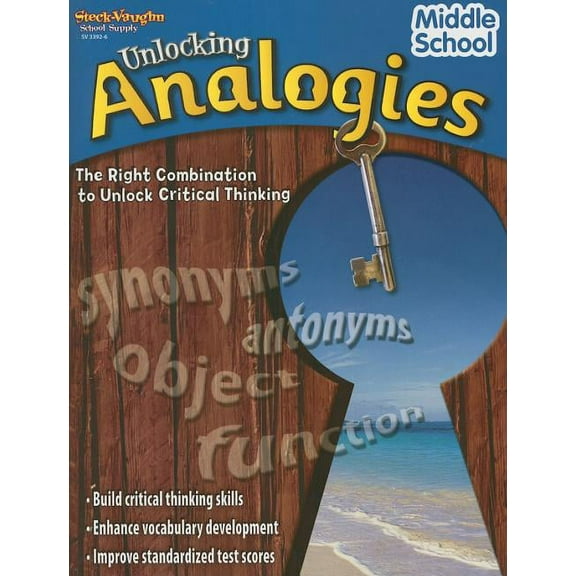 Analogies Unlocking Analogies Reproducible Middle School, (Paperback)
