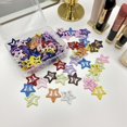 thumbnail image 4 of 120 Count Star Hair Accessories for Girls Women - 12 Vibrant Colors, 10 Pcs Per Color, Metal Snap Hair Clips & Barrettes, Cute Star Design, Includes Travel Pack, 4 of 7