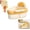 Orange, variant on Surpdew Suction Cup Sink Corner Rack, Upgraded Press Corner Sink Strainer, Automatic Dumping Sink Strainer Basket, Triangle Storage Rack With Drain Hole, Corner Sink Trash Catcher For Food Waste