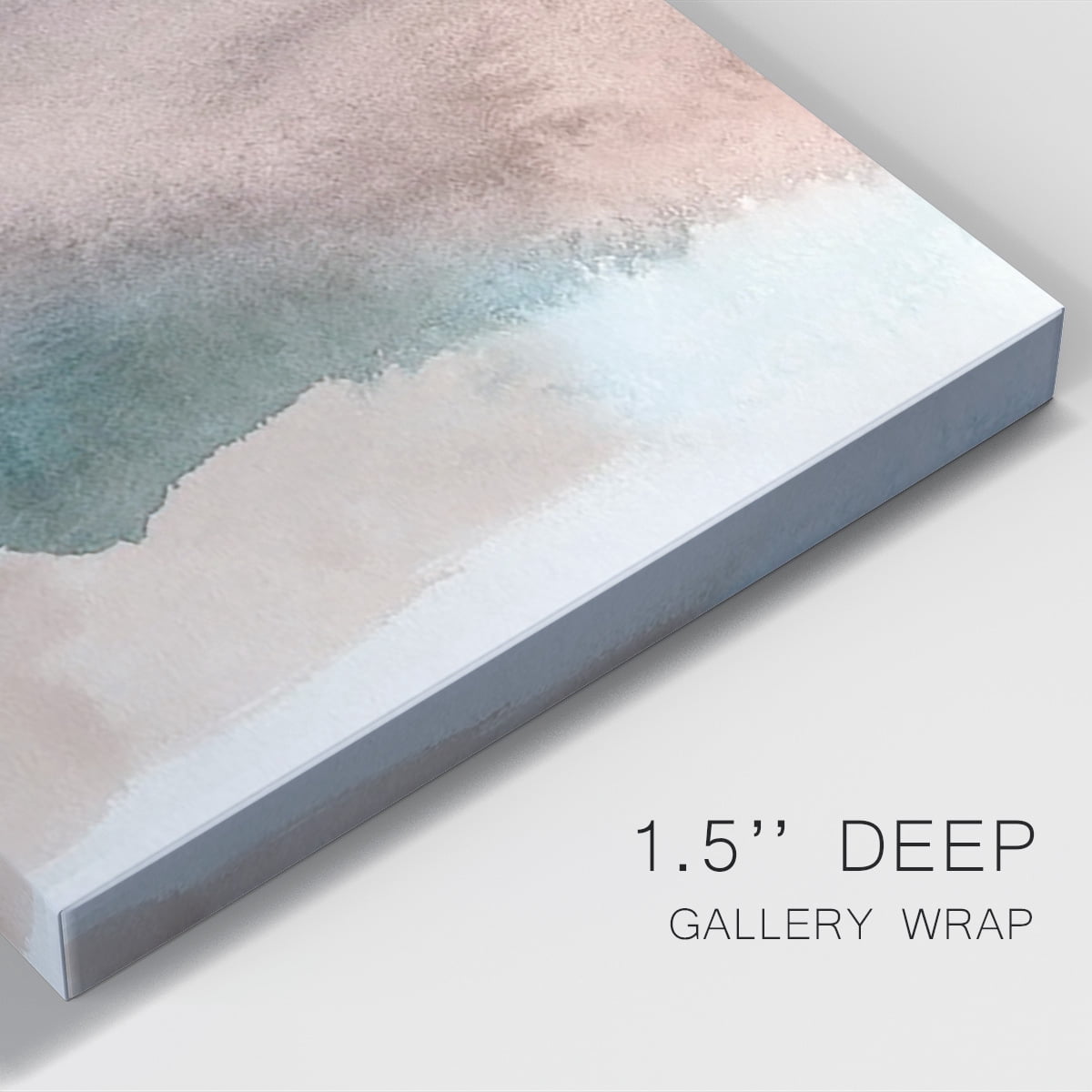 Red Ochre Abstract I Premium Gallery Wrapped Canvas - Ready to Hang