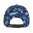 thumbnail image 6 of Daiia Blue Bus print Baseball Cap Men Women Golf Dad Hat Adjustable Original Classic Low Profile Hat Unconstructed Plain Cap, 6 of 9