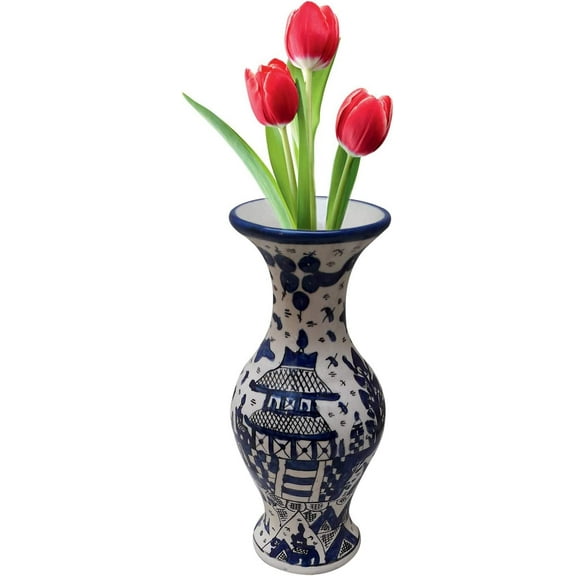 India Meets India Handicraft Ceramic Flower Pots Ceramic Planter Plant Pots Indoor Outdoor Planter, Best Gifting, Made by Awarded Indian Artisans