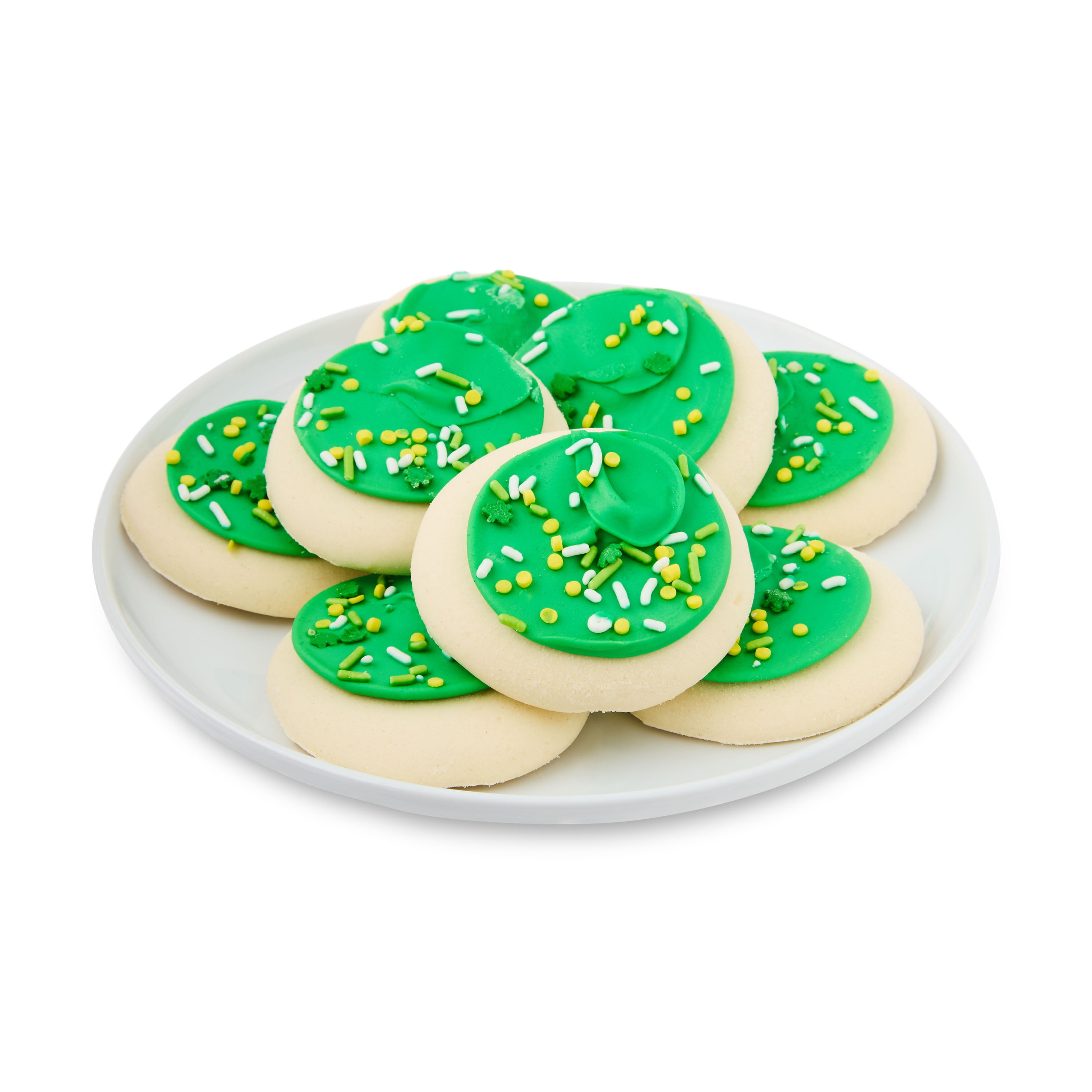 Freshness Guaranteed St. Patrick's Day Baked Frosted Sugar Cookies, 13.5 oz, 10 Count