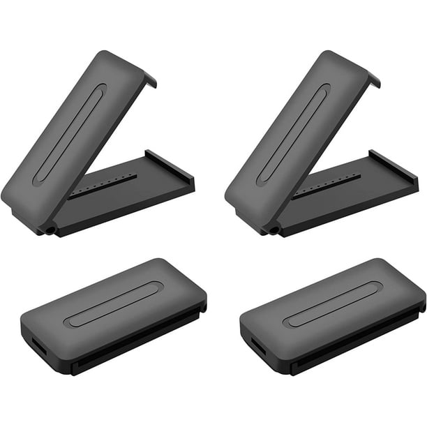 clips de ajuste para cinturón de seguridad, clip de ABS ajustable y duradero, abrazadera universal para cinturón de seguridad de coche para niños y adultos (negro)